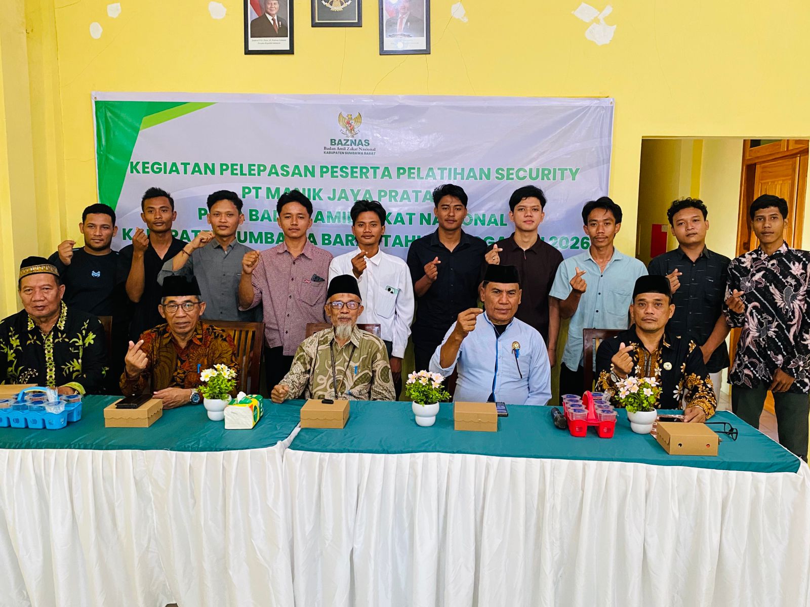 Baznas KSB menyelenggarakan kegiatan pelatihan Scurity