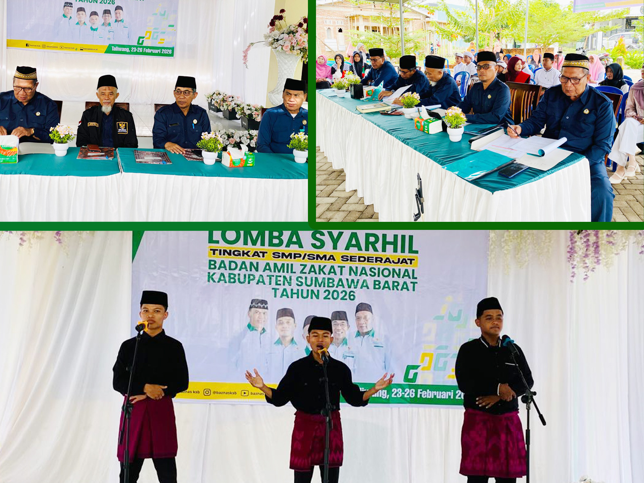Pembukaan Lomba Syarhil Qur'an di Baznas Sumbawa Barat